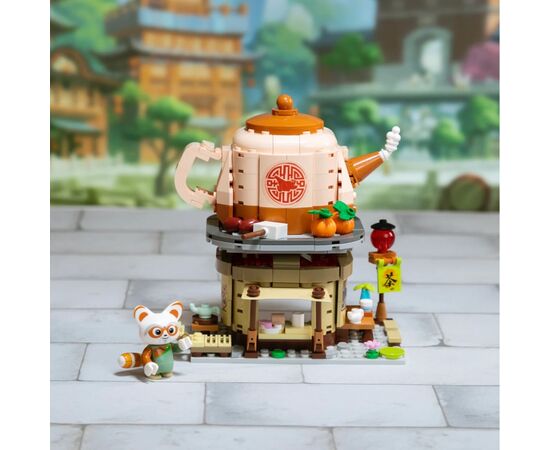 Конструктор Pantasy Kung Fu Panda Кунгфу Панда Мини Вид на улицу - Чайная лавка Шифу (86507), изображение 2 Конструктор Pantasy Kung Fu Panda Кунгфу Панда Мини Вид на улицу - Чайная лавка Шифу (86507), изображение 2