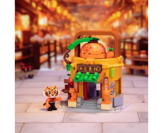 Конструктор Pantasy Kung Fu Panda Кунгфу Панда Мини Вид на улицу - Фруктовая лавка Тигрицы (86508), изображение 2 Конструктор Pantasy Kung Fu Panda Кунгфу Панда Мини Вид на улицу - Фруктовая лавка Тигрицы (86508), изображение 2