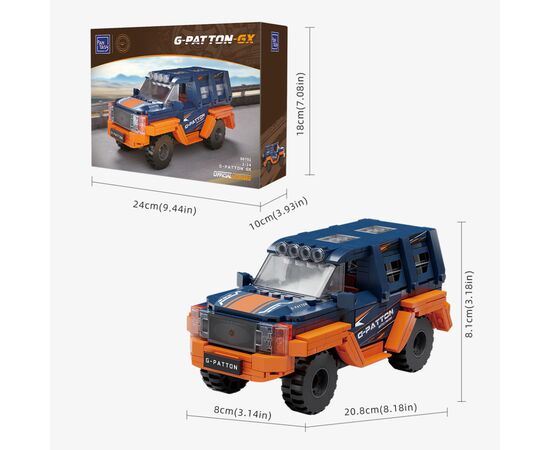 Конструктор Pantasy George Patton G-PATTON ️GX 1:18 (86701), изображение 4 Конструктор Pantasy George Patton G-PATTON ️GX 1:18 (86701), изображение 4