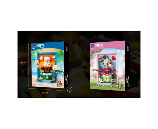 Конструктор Pantasy Popeye Olive Oyl (86404), изображение 5 Конструктор Pantasy Popeye Olive Oyl (86404), изображение 5