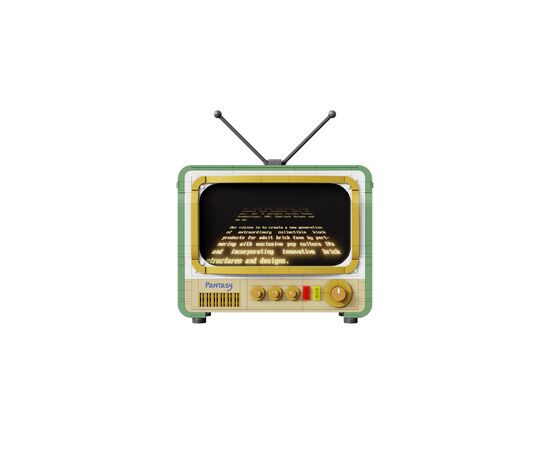 Конструктор Pantasy Original - Retro Ретро-телевидение (85001), изображение 2 Конструктор Pantasy Original - Retro Ретро-телевидение (85001), изображение 2
