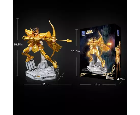 Конструктор Pantasy Saint Seiya Сейя Стрелец (86601), изображение 12 Конструктор Pantasy Saint Seiya Сейя Стрелец (86601), изображение 12