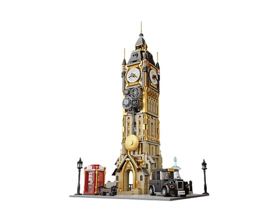 Конструктор Pantasy Original - Steampunk Парк Часовая башня в стиле стимпанк (85008)