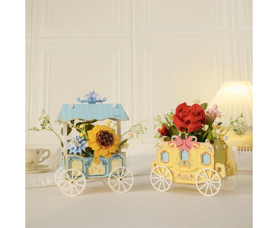 Конструктор Pantasy Original - Flower Cart Тележка с подсолнухами (15026), изображение 3 Конструктор Pantasy Original - Flower Cart Тележка с подсолнухами (15026), изображение 3