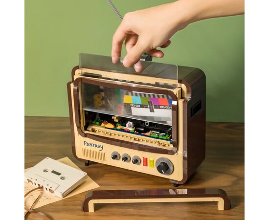 Конструктор Pantasy Original - Retro Винтажное телевидение (61008), изображение 3 Конструктор Pantasy Original - Retro Винтажное телевидение (61008), изображение 3