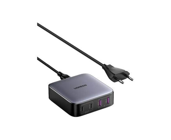 Зарядное устройство Ugreen 4xUSB 65W (2хUSB-C+2xUSB-A) Gan CD327 (90747), изображение 2 Зарядное устройство Ugreen 4xUSB 65W (2хUSB-C+2xUSB-A) Gan CD327 (90747), изображение 2
