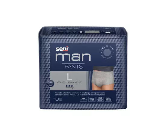 Подгузники для взрослых Seni Man Pants Large 10 шт (5900516800550)