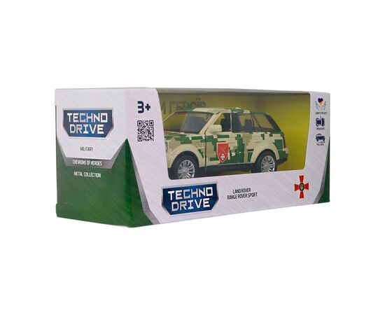 Машина Battat серии Шевроны Героев - Land Rover Range Rover Sport - ОК Запад (250399UM), изображение 9 Машина Battat серии Шевроны Героев - Land Rover Range Rover Sport - ОК Запад (250399UM), изображение 9