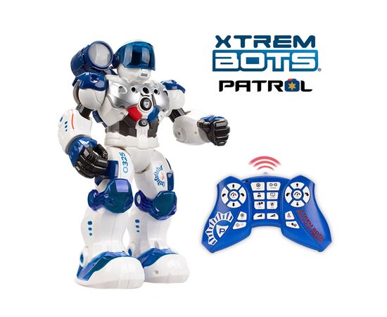 Интерактивная игрушка BlueRocket Робот Патрульный Stem (XT380972)