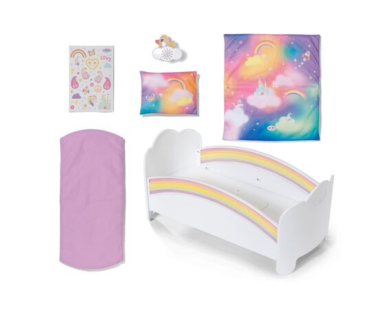 Аксессуар к кукле Zapf Кроватка для куклы Baby Born Сон на радуге (835999), изображение 2