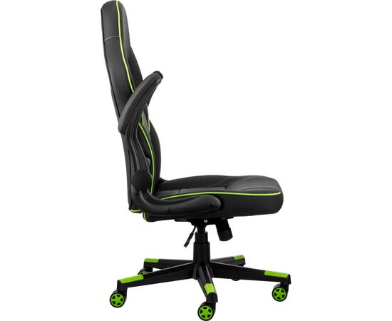 Кресло игровое 2E Gaming Hebi Black/Green (2E-GC-HEB-BK), изображение 5 Кресло игровое 2E Gaming Hebi Black/Green (2E-GC-HEB-BK), изображение 5
