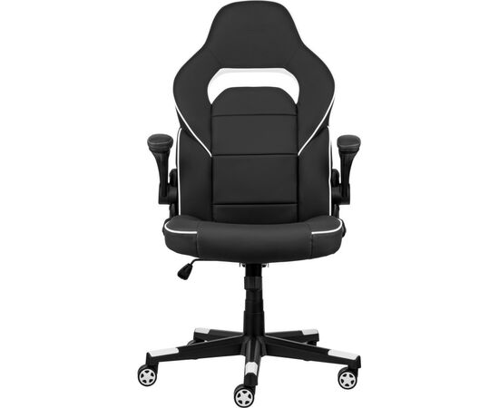 Кресло игровое 2E Gaming Hebi Black/White (2E-GC-HEB-BKWT), изображение 2 Кресло игровое 2E Gaming Hebi Black/White (2E-GC-HEB-BKWT), изображение 2