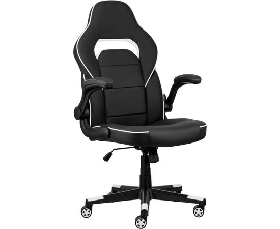 Кресло игровое 2E Gaming Hebi Black/White (2E-GC-HEB-BKWT)