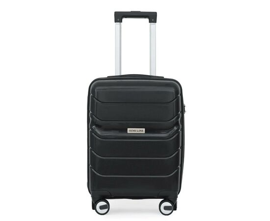 Чемодан Semi Line 20" S Black (T5618-1), изображение 2 Чемодан Semi Line 20" S Black (T5618-1), изображение 2
