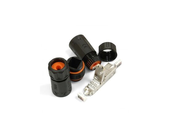 Коннектор RJ45 водонепроницаемый IP68, cat.6A STP Eserver (WT-2611), изображение 2 Коннектор RJ45 водонепроницаемый IP68, cat.6A STP Eserver (WT-2611), изображение 2