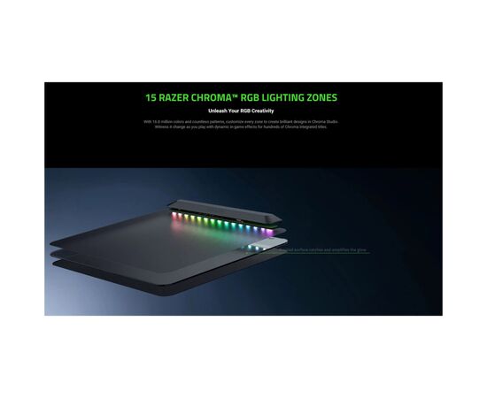 Коврик для мышки Razer Firefly V2 Pro White (RZ02-04920200-R3M1), изображение 7 Коврик для мышки Razer Firefly V2 Pro White (RZ02-04920200-R3M1), изображение 7