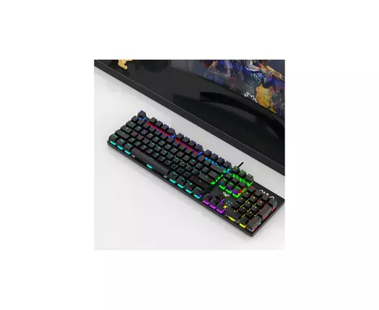Клавиатура Aula S2022 KRGD Blue Hot-Swap USB UA Black (6948391202235), изображение 6 Клавиатура Aula S2022 KRGD Blue Hot-Swap USB UA Black (6948391202235), изображение 6