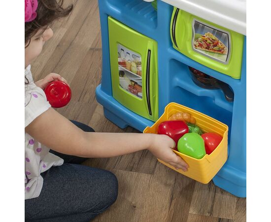 Игровой набор Step2 кухня для игр LITTLE COOKS (51555), изображение 4 Игровой набор Step2 кухня для игр LITTLE COOKS (51555), изображение 4