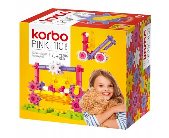 Конструктор Korbo Pink 110 деталей (65909)