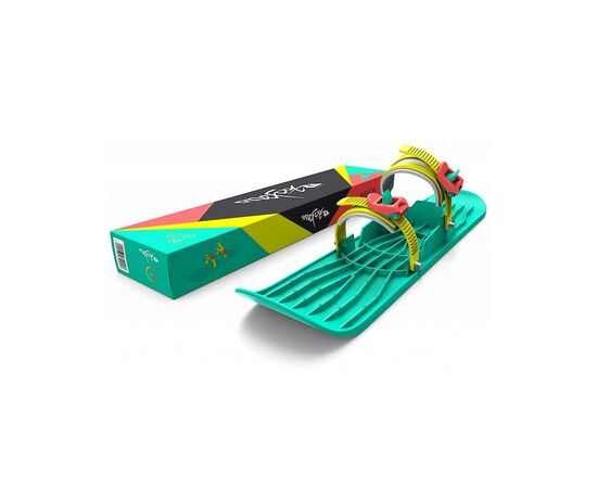 Санки Plastkon OneFoot Miniski Монолыжа голубая (49651), изображение 4 Санки Plastkon OneFoot Miniski Монолыжа голубая (49651), изображение 4
