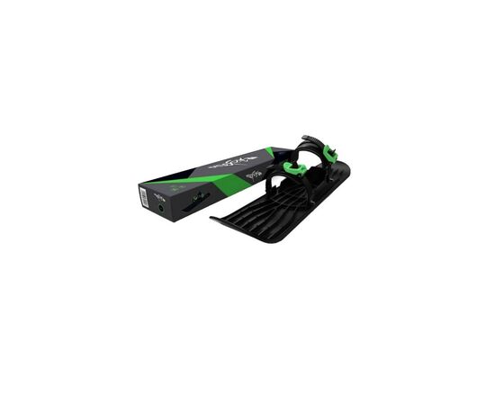Санки Plastkon OneFoot Miniski Монолыжа черная с зеленым (49652), изображение 4 Санки Plastkon OneFoot Miniski Монолыжа черная с зеленым (49652), изображение 4