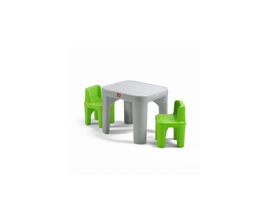 Дитячий стіл Step2 і 2 стільці MIGHTY MY SIZE TABLE & CHAIRS (41387)