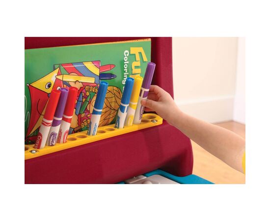 Набор для творчества Step2 Art Easel Парта с сидением и доской для творчества (41378), изображение 6 Набор для творчества Step2 Art Easel Парта с сидением и доской для творчества (41378), изображение 6