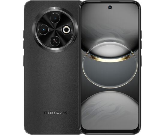Мобильный телефон Tecno Spark 30C 8/256GB Orbit Black (4894947051760)
