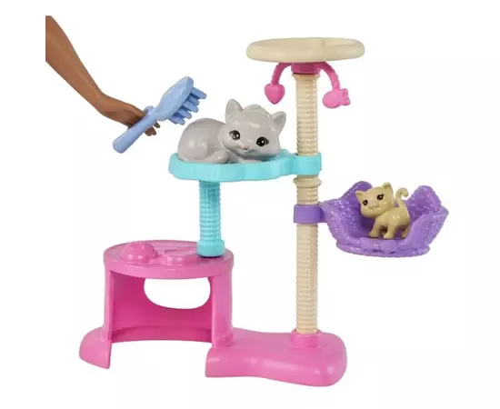 Лялька Barbie з кошенятами (HHB70), зображення 4 Лялька Barbie з кошенятами (HHB70), зображення 4
