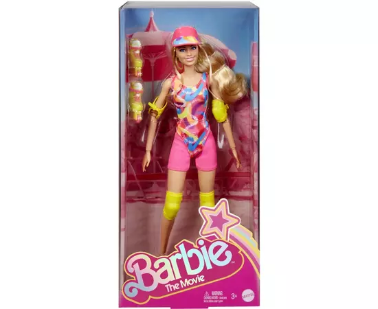 Кукла Barbie коллекционная Roller-Skating по мотивам фильма Барби (HRB04), изображение 6 Кукла Barbie коллекционная Roller-Skating по мотивам фильма Барби (HRB04), изображение 6