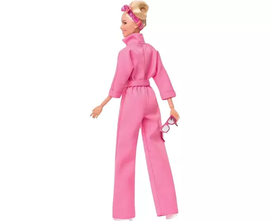 Кукла Barbie коллекционная Pink Power Jumpsuit по мотивам фильма Барби (HRF29), изображение 3 Кукла Barbie коллекционная Pink Power Jumpsuit по мотивам фильма Барби (HRF29), изображение 3