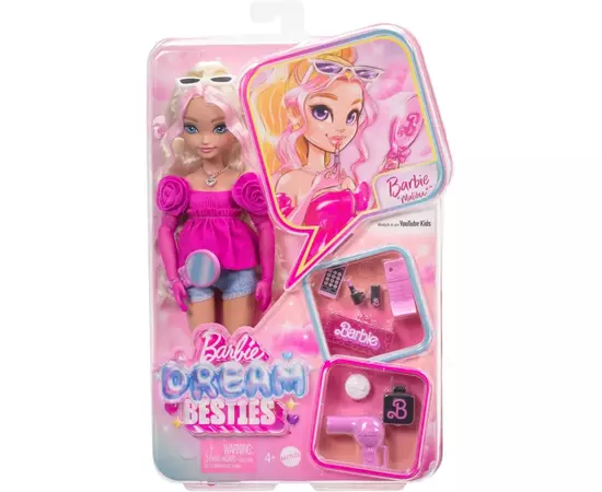 Кукла Barbie Малибу Dream Besties (HYC21), изображение 6 Кукла Barbie Малибу Dream Besties (HYC21), изображение 6