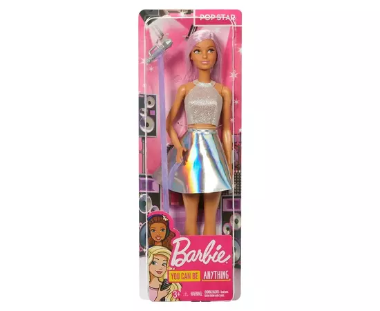 Лялька Barbie поп-зірка серії Я можу бути (JCW42), зображення 6 Лялька Barbie поп-зірка серії Я можу бути (JCW42), зображення 6