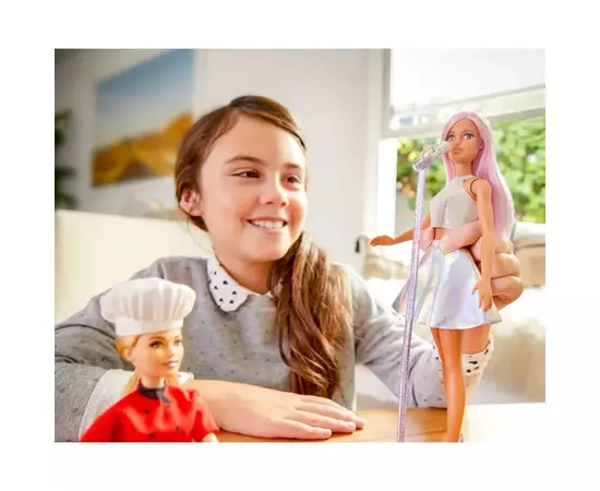 Лялька Barbie поп-зірка серії Я можу бути (JCW42), зображення 7 Лялька Barbie поп-зірка серії Я можу бути (JCW42), зображення 7