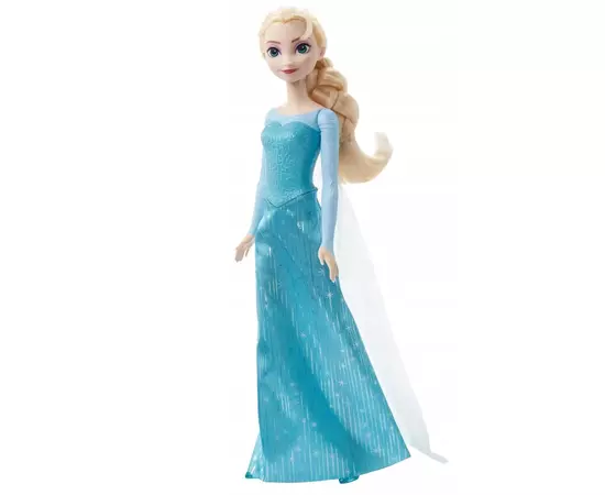 Лялька Disney Frozen принцеса Ельза з м/ф Крижане серце у сукні зі шлейфом (HLW47)