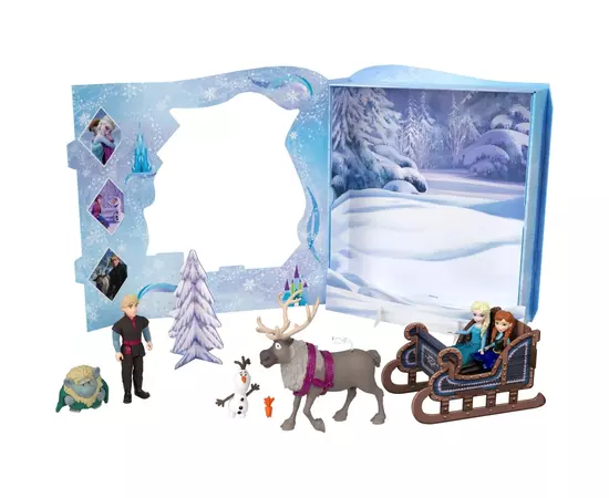 Кукла Disney Frozen Мини-набор Зимняя история из м/ф Ледяное сердце (HLX04), изображение 2 Кукла Disney Frozen Мини-набор Зимняя история из м/ф Ледяное сердце (HLX04), изображение 2