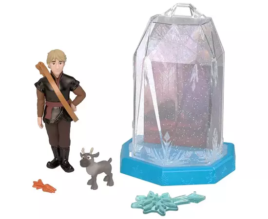 Кукла Disney Frozen Набор-сюрприз с мини-куклой Ice Reveal серии Зачарованный лес из м/ф Ледяное сердце (HXH17), изображение 6 Кукла Disney Frozen Набор-сюрприз с мини-куклой Ice Reveal серии Зачарованный лес из м/ф Ледяное сердце (HXH17), изображение 6