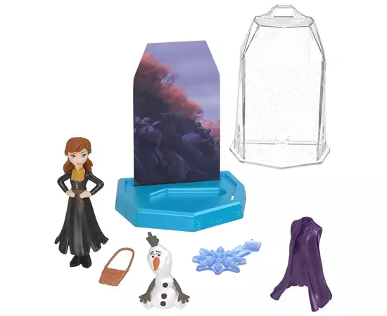 Кукла Disney Frozen Набор-сюрприз с мини-куклой Ice Reveal серии Зачарованный лес из м/ф Ледяное сердце (HXH17), изображение 9 Кукла Disney Frozen Набор-сюрприз с мини-куклой Ice Reveal серии Зачарованный лес из м/ф Ледяное сердце (HXH17), изображение 9