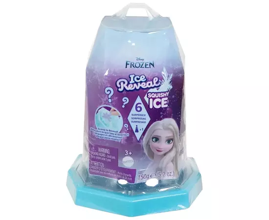 Лялька Disney Frozen Набір-сюрприз з мінілялькою Ice Reveal серії Зачарований ліс з м/ф Крижане серце (HXH17)