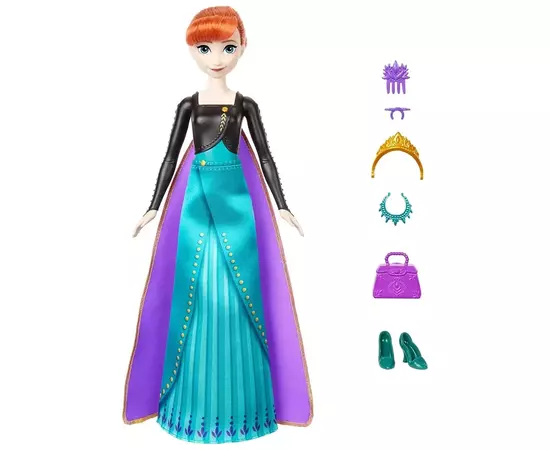 Кукла Disney Frozen Набор-сюрприз с Анной Круты и проявления из м/ф Ледяное сердце (HXD27), изображение 2 Кукла Disney Frozen Набор-сюрприз с Анной Круты и проявления из м/ф Ледяное сердце (HXD27), изображение 2