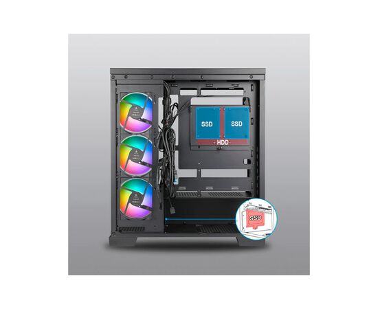 Корпус Azza CSAZ-570B, изображение 8 Корпус Azza CSAZ-570B, изображение 8