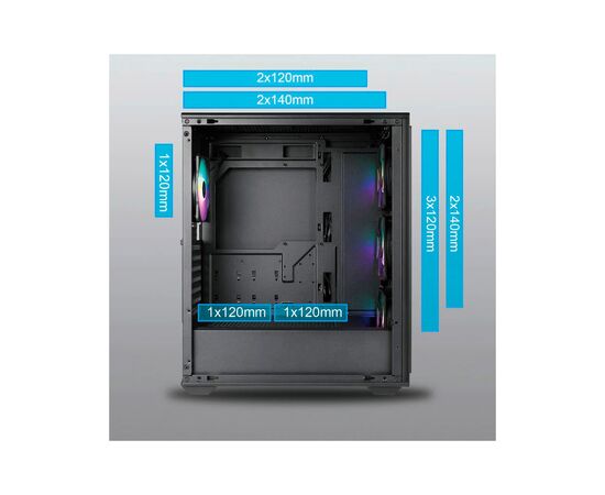 Корпус Azza CSAZ-370, изображение 6 Корпус Azza CSAZ-370, изображение 6