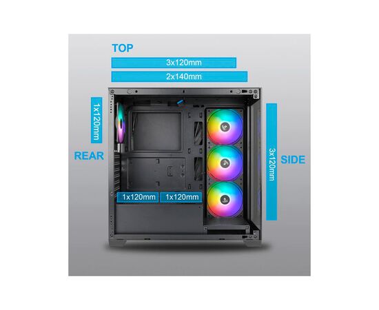 Корпус Azza CSAZ-491, изображение 6 Корпус Azza CSAZ-491, изображение 6