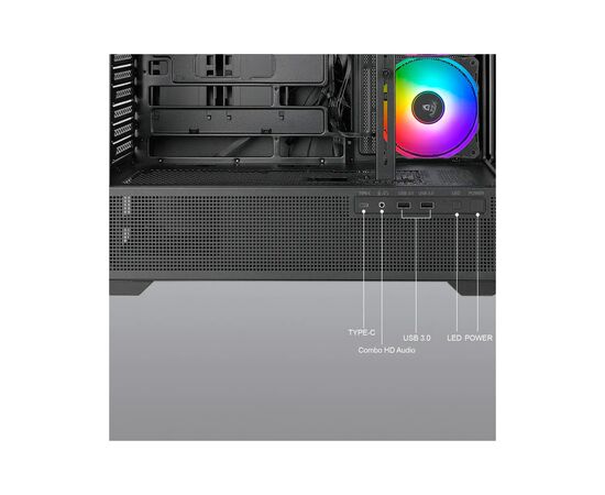 Корпус Azza CSAZ-501B, изображение 8 Корпус Azza CSAZ-501B, изображение 8