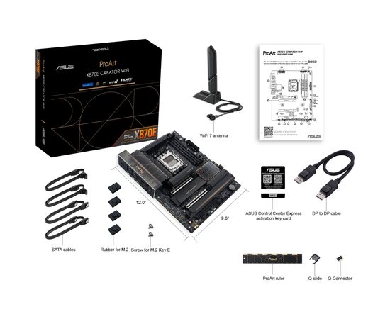 Материнская плата ASUS PROART X870E-CREATOR WIFI, изображение 7 Материнская плата ASUS PROART X870E-CREATOR WIFI, изображение 7
