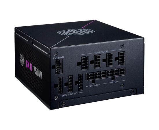 Блок питания CoolerMaster 750W GX II Gold (MPX-7503-AFAG-2BEU), изображение 2 Блок питания CoolerMaster 750W GX II Gold (MPX-7503-AFAG-2BEU), изображение 2