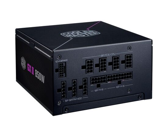 Блок питания CoolerMaster 850W GX II Gold (MPX-8503-AFAG-2BEU), изображение 2 Блок питания CoolerMaster 850W GX II Gold (MPX-8503-AFAG-2BEU), изображение 2