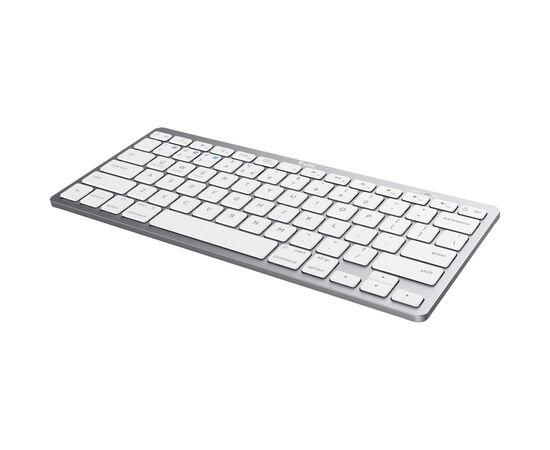 Клавиатура Trust Basics Bluetooth UA White (25486), изображение 3 Клавиатура Trust Basics Bluetooth UA White (25486), изображение 3
