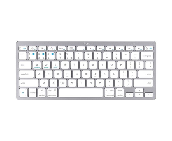 Клавіатура Trust Basics Bluetooth UA White (25486)