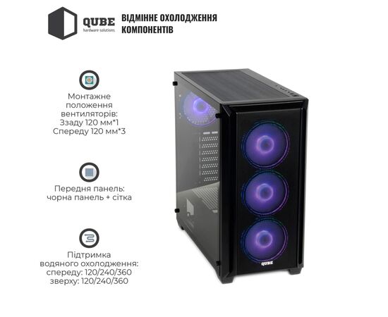 Корпус Qube CORNET_FMNU3, изображение 8 Корпус Qube CORNET_FMNU3, изображение 8